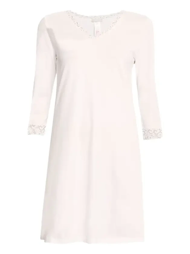 Moments Lace-Trim Cotton Nightgown Moments Lace-Trim Cotton Nightgown