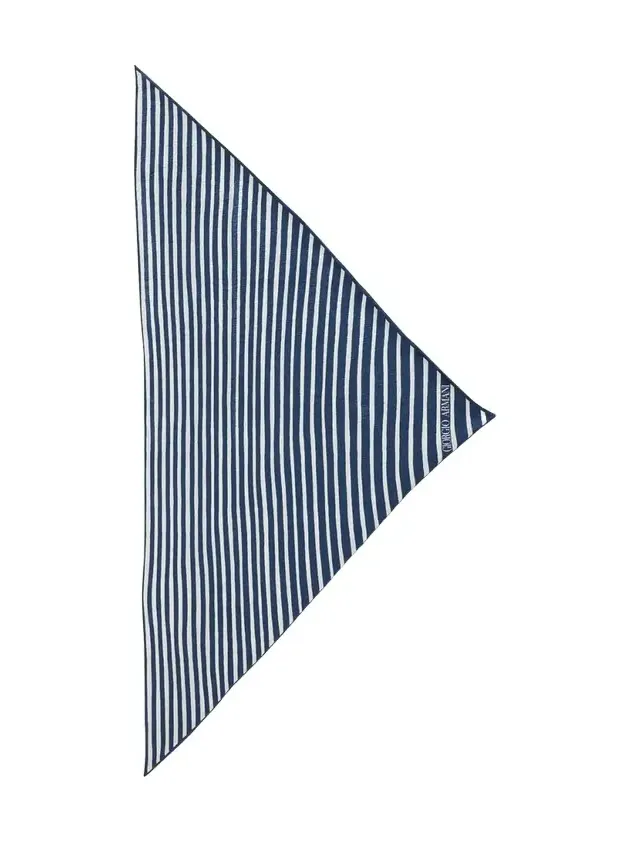Men's Silk Stripe Neck Scarf Men's Silk Stripe Neck Scarf