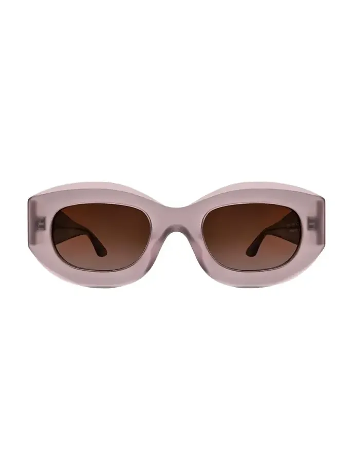 Trophy Oval Acetate Sunglasses Trophy Oval Acetate Sunglasses