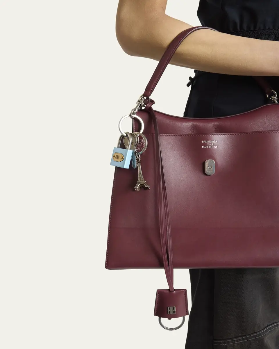 Balenciaga Padlock Charm Keyring | Thumbnail 2