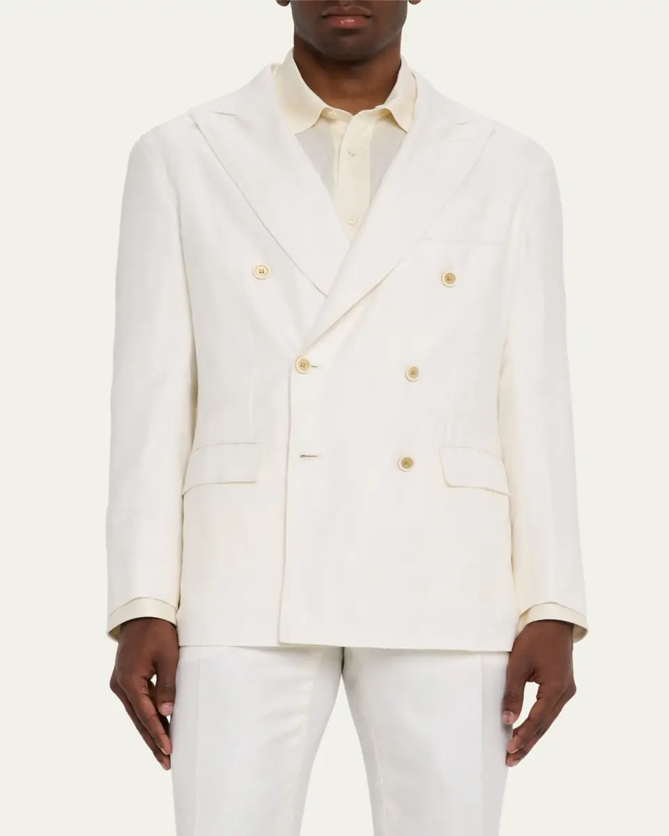 Brioni Men's WWX 80th Anniversary Soffio Sport Coat | Thumbnail 4 Brioni Men's WWX 80th Anniversary Soffio Sport Coat | Thumbnail 4