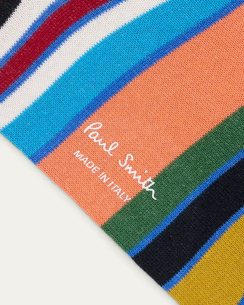 Paul Smith Men's Joao Odd Stripe Crew Socks | Thumbnail 6
