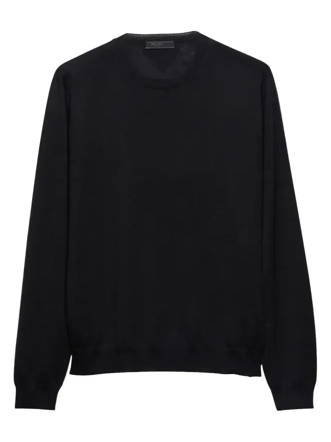 Men's Silk-Cashmere Crew Sweater