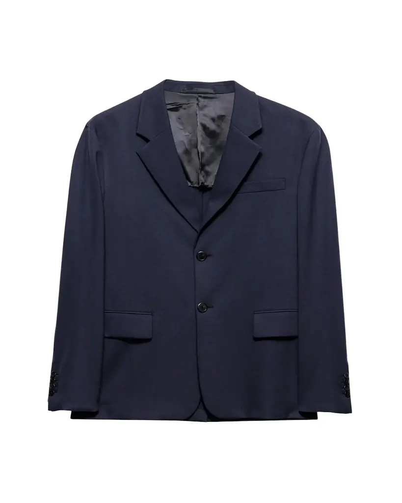 Prada Men's Stretch Wool Blazer | Image 1 Prada Men's Stretch Wool Blazer | Image 1