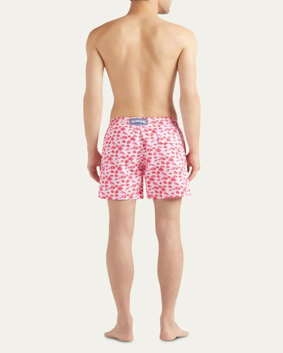 Vilebrequin Men's Fish-Print Swim Shorts | Thumbnail 3 Vilebrequin Men's Fish-Print Swim Shorts | Thumbnail 3