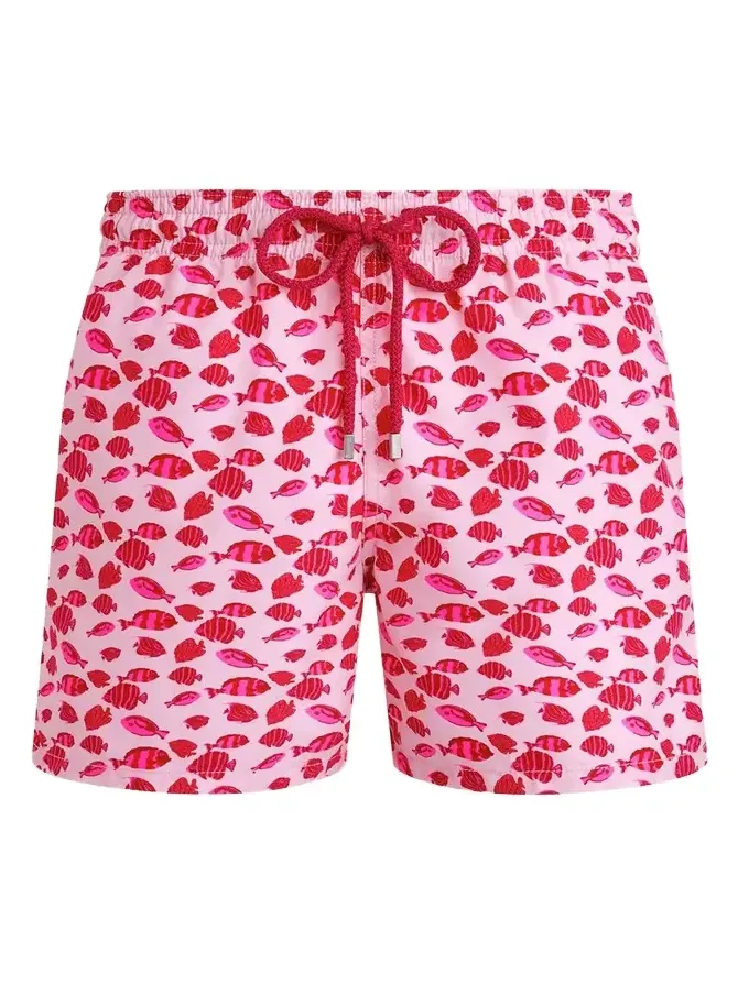 Men's Fish-Print Swim Shorts Men's Fish-Print Swim Shorts