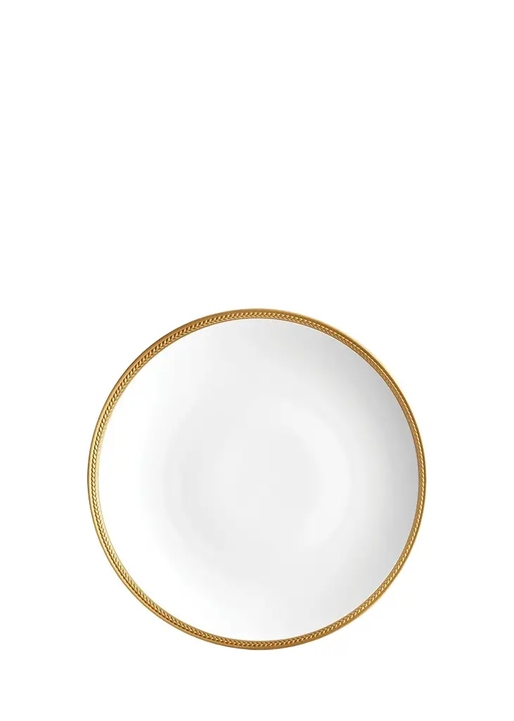 L'Objet Soie Tressee 24K Gold-Plated Charger