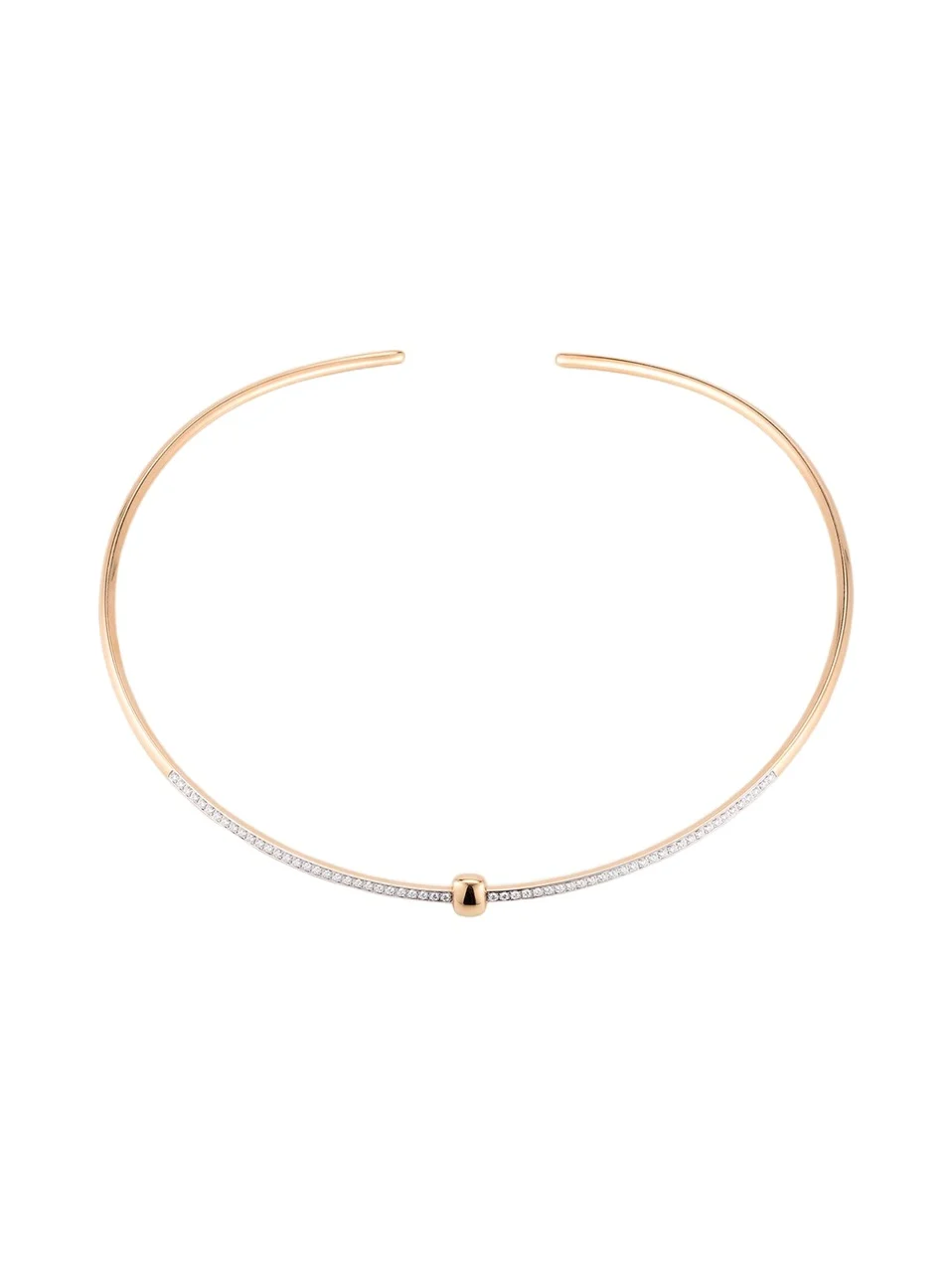 Together 18K Rose Gold Diamond Collar