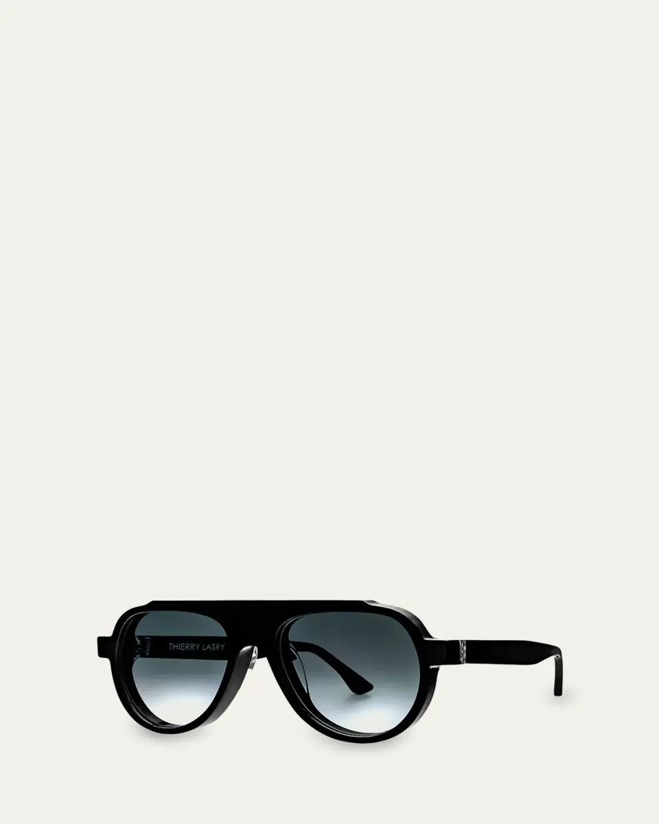 Thierry Lasry Clandesty Acetate Aviator Sunglasses | Thumbnail 2 Thierry Lasry Clandesty Acetate Aviator Sunglasses | Thumbnail 2