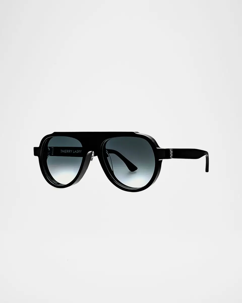Thierry Lasry Clandesty Acetate Aviator Sunglasses | Thumbnail 3 Thierry Lasry Clandesty Acetate Aviator Sunglasses | Thumbnail 3