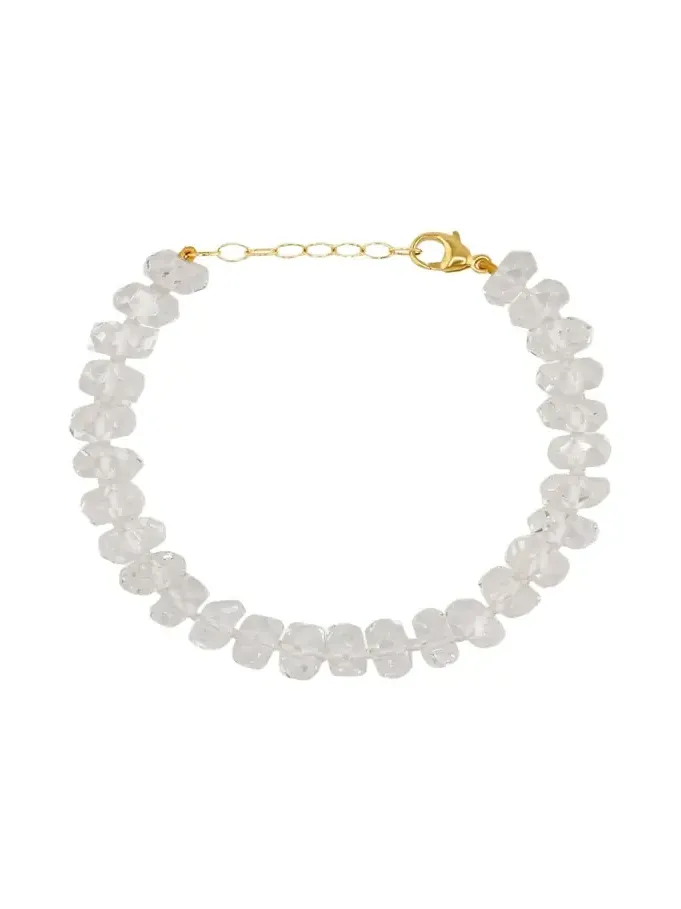 Oracle Crystal Quartz Large Gemstone Bracelet