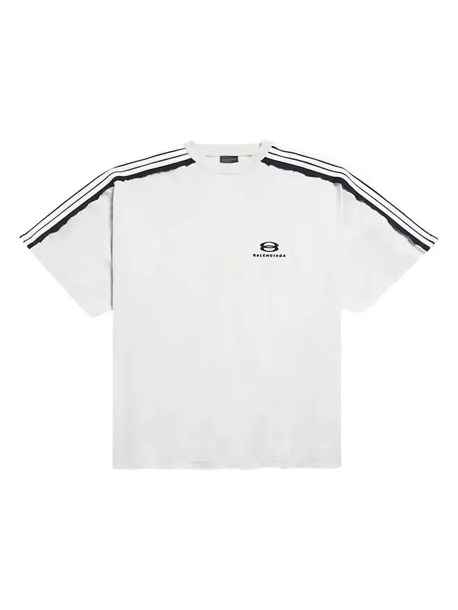 Men's Shoulder-Stripe Jersey T-Shirt Men's Shoulder-Stripe Jersey T-Shirt