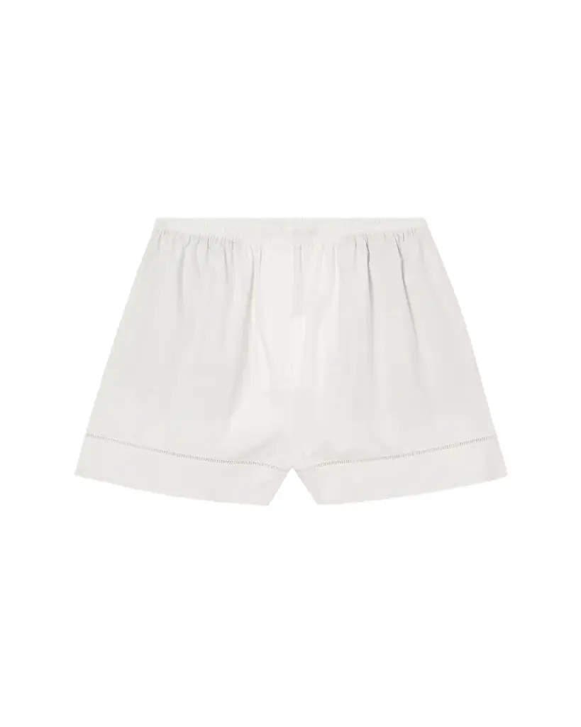 RÓHE Ladder Embroidered Poplin Shorts | Image 1 RÓHE Ladder Embroidered Poplin Shorts | Image 1