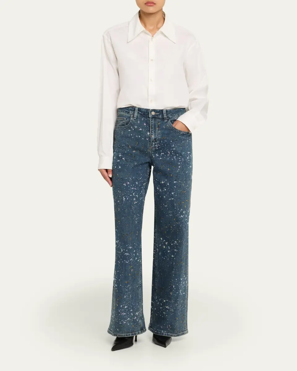 Libertine Meteor Shower Baggy Jeans with Labels | Thumbnail 2 Libertine Meteor Shower Baggy Jeans with Labels | Thumbnail 2