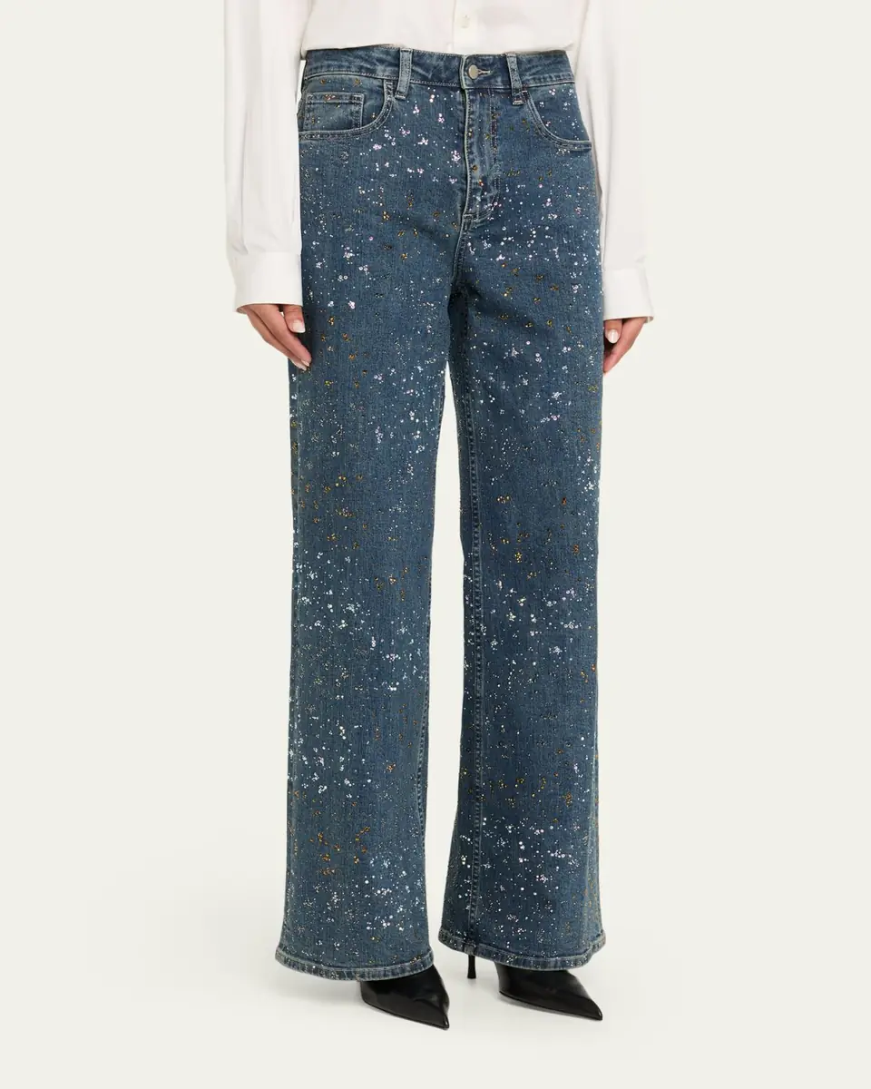 Libertine Meteor Shower Baggy Jeans with Labels | Thumbnail 4 Libertine Meteor Shower Baggy Jeans with Labels | Thumbnail 4