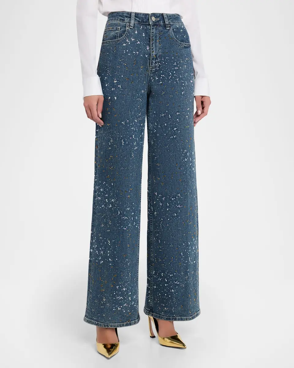 Libertine Meteor Shower Baggy Jeans with Labels | Thumbnail 8 Libertine Meteor Shower Baggy Jeans with Labels | Thumbnail 8