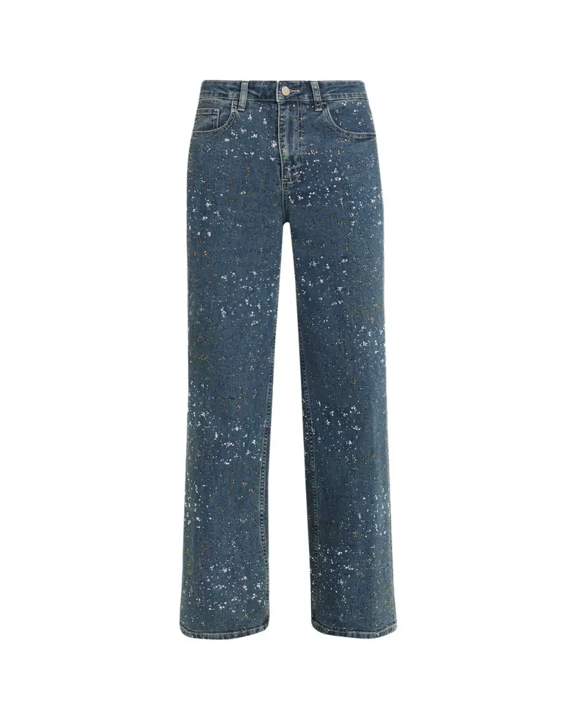Libertine Meteor Shower Baggy Jeans with Labels | Image 1 Libertine Meteor Shower Baggy Jeans with Labels | Image 1