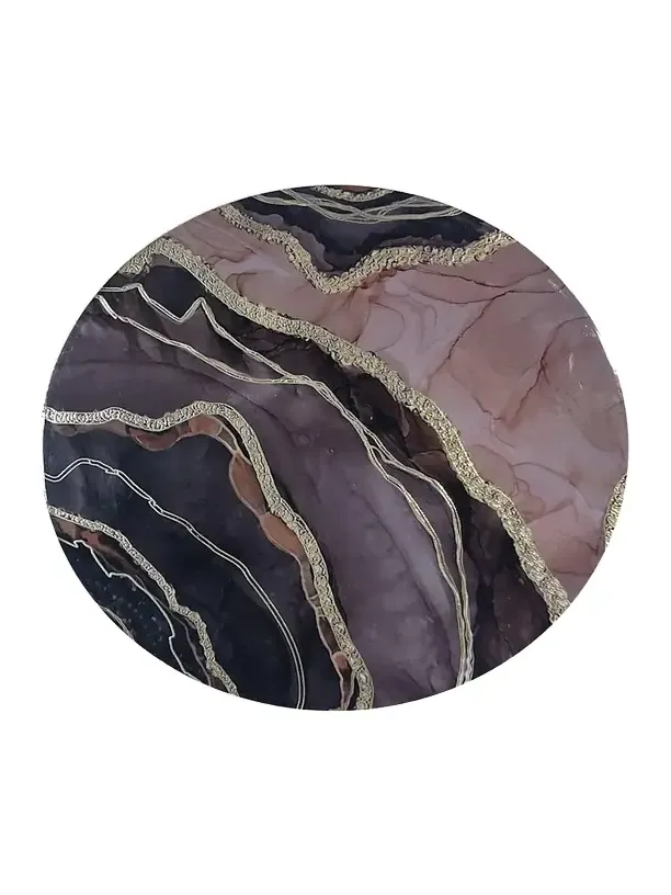 Nomi K Edge Round Lacquer Placemat