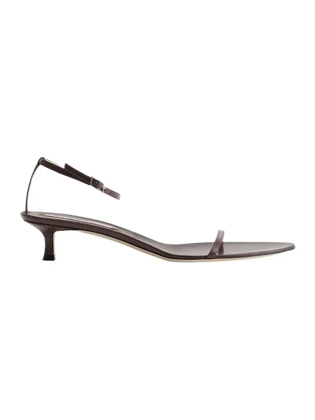 Leather Ankle-Strap Sandals Leather Ankle-Strap Sandals