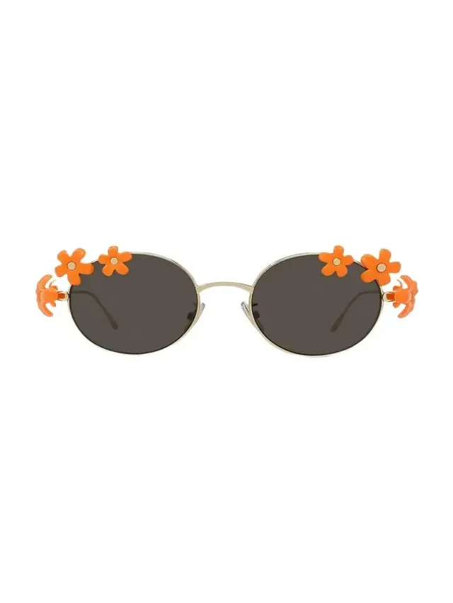 Signature Floral Metal Sunglasses