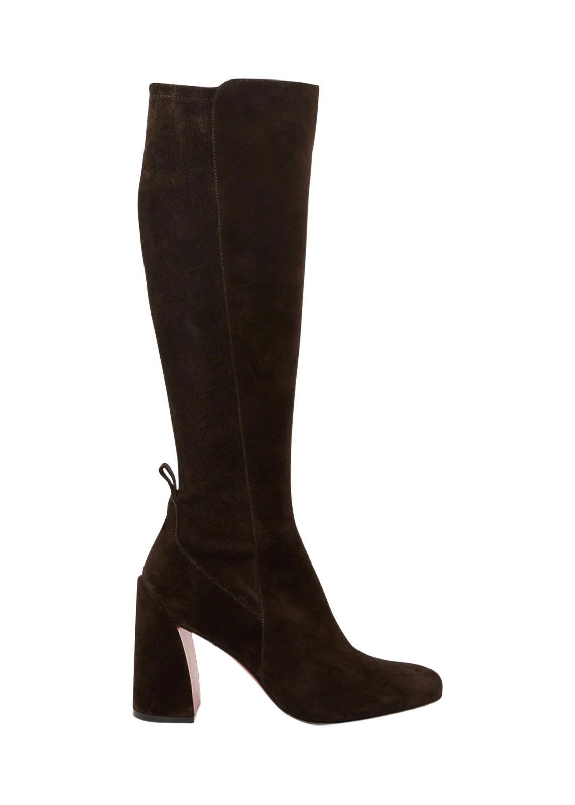 85mm Jane Suede Knee-High Boots