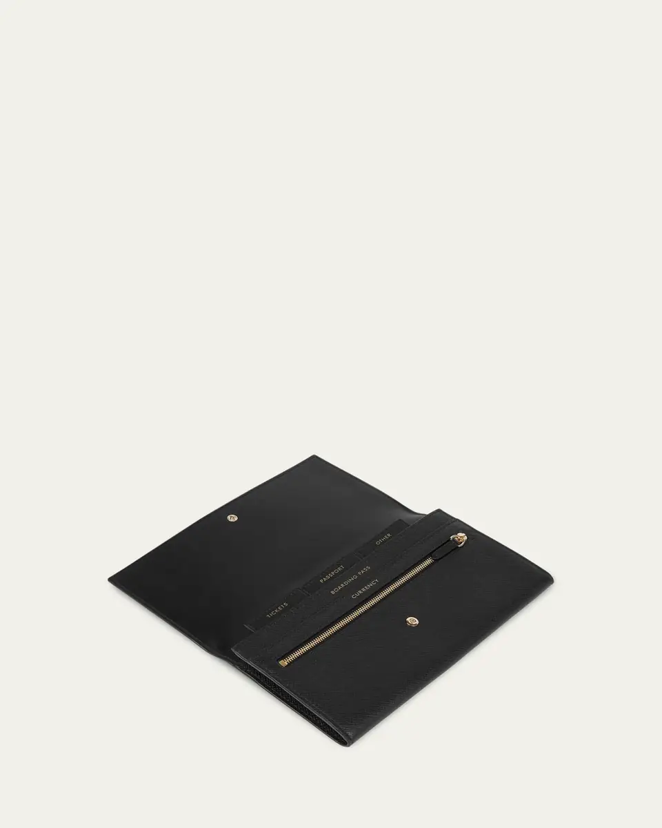Smythson Marshall Panama Leather Travel Wallet | Thumbnail 2 Smythson Marshall Panama Leather Travel Wallet | Thumbnail 2