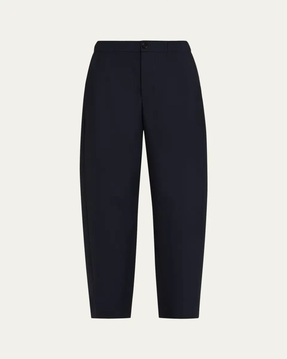 Marni Elastic Waistband Straight-Leg Trousers | Thumbnail 5 Marni Elastic Waistband Straight-Leg Trousers | Thumbnail 5