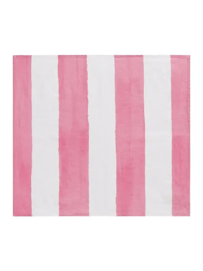 SUMMERILL & BISHOP Striped Linen Napkin