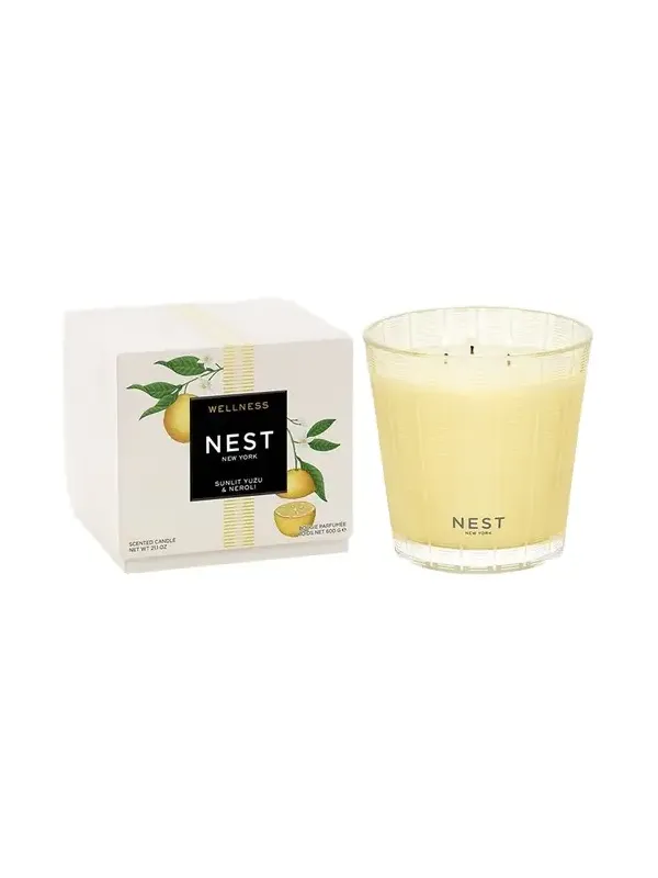 NEST New York Sunlit Yuzu & Neroli 3-Wick Candle, 21.2 oz.