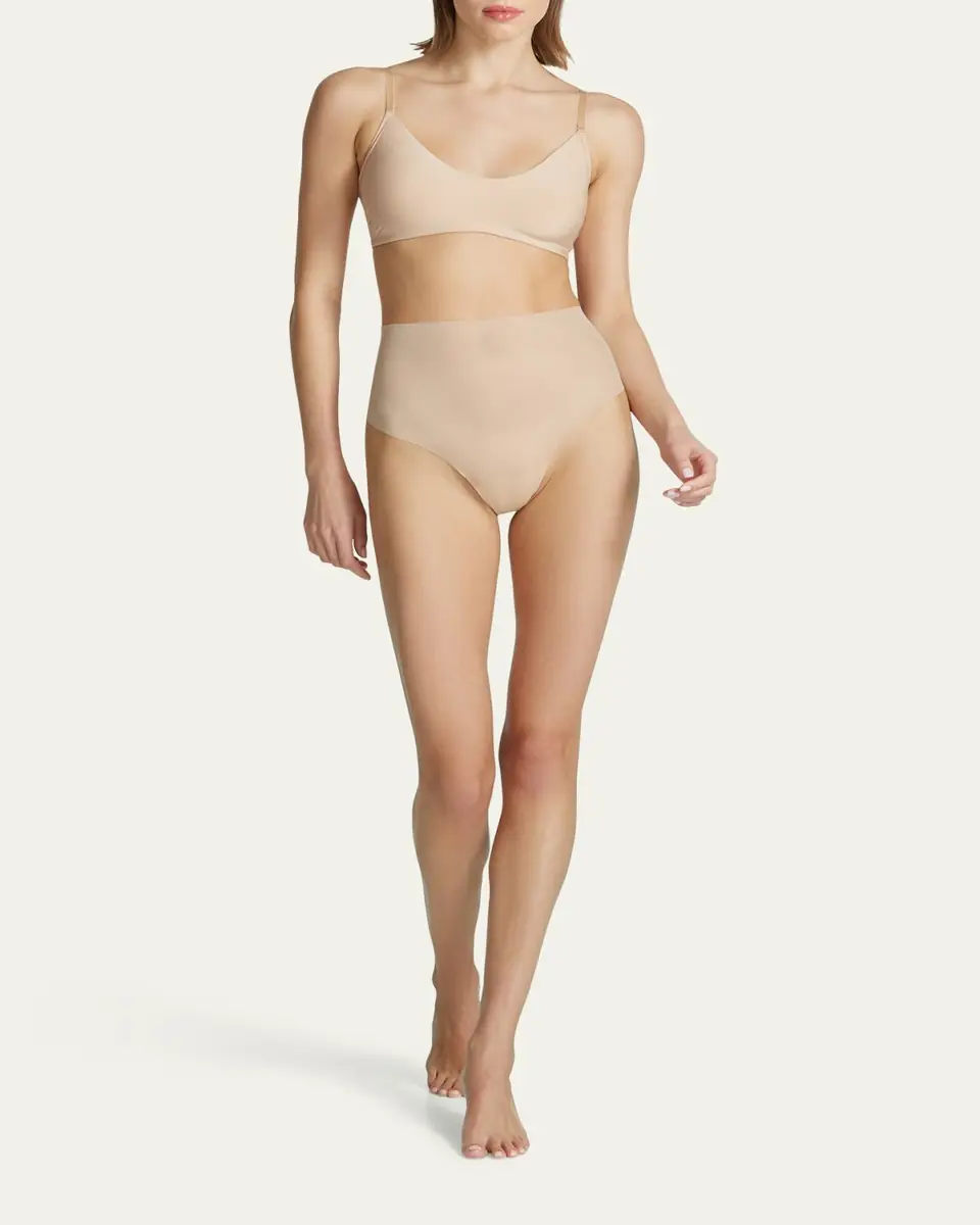 Commando Featherlight Control High-Rise Smoothing Thong | Thumbnail 12 Commando Featherlight Control High-Rise Smoothing Thong | Thumbnail 12