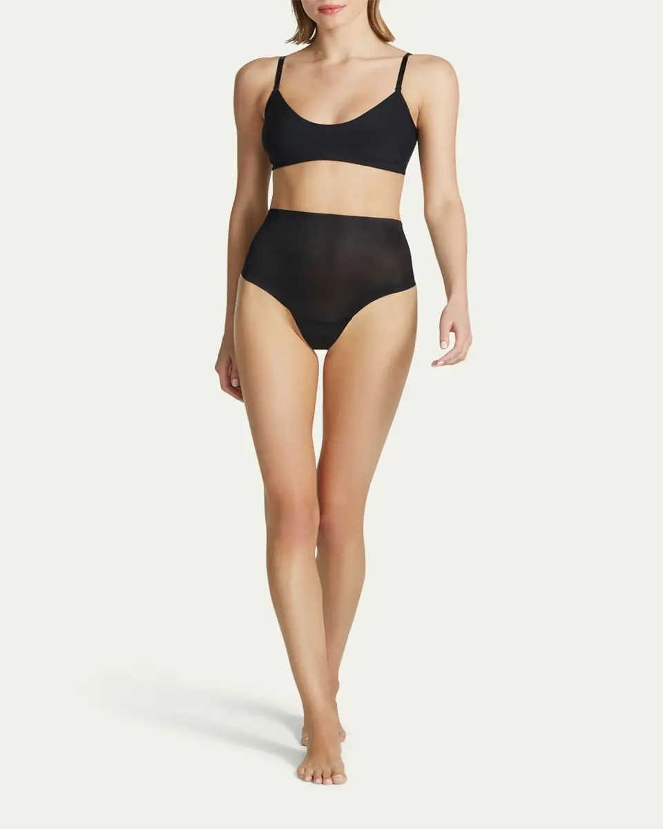 Commando Featherlight Control High-Rise Smoothing Thong | Thumbnail 5 Commando Featherlight Control High-Rise Smoothing Thong | Thumbnail 5