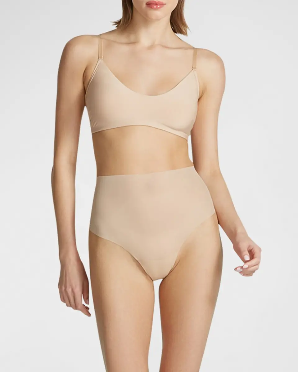 Commando Featherlight Control High-Rise Smoothing Thong | Thumbnail 8 Commando Featherlight Control High-Rise Smoothing Thong | Thumbnail 8