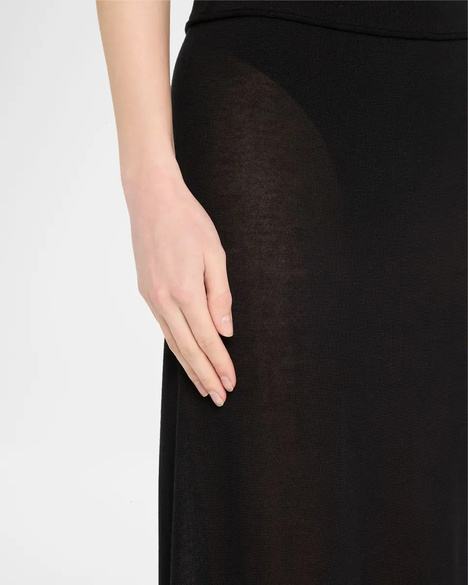 TOTEME Sheer Knit Maxi Skirt | Thumbnail 4 TOTEME Sheer Knit Maxi Skirt | Thumbnail 4