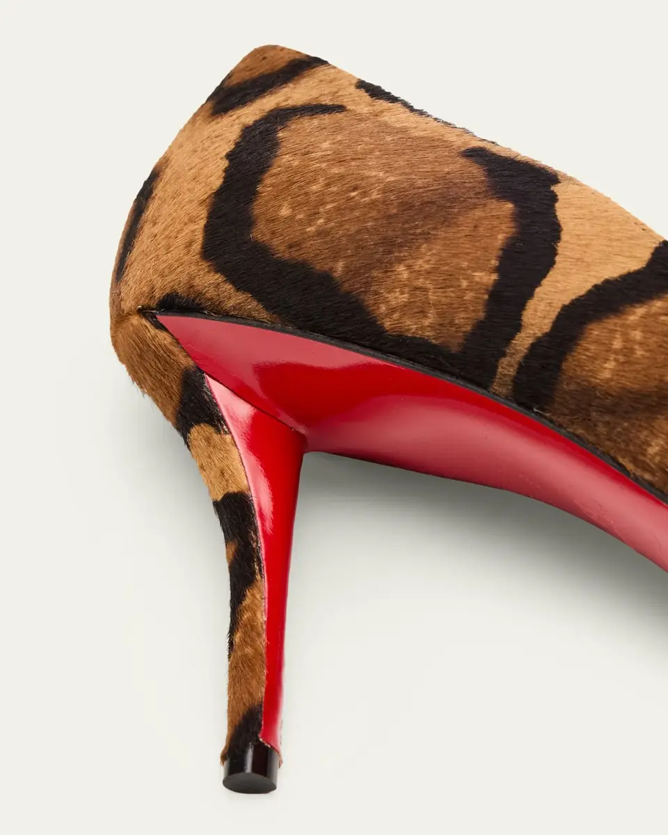 Christian Louboutin 80mm Miss Z Leopard-Printed Pony Pumps | Thumbnail 5 Christian Louboutin 80mm Miss Z Leopard-Printed Pony Pumps | Thumbnail 5