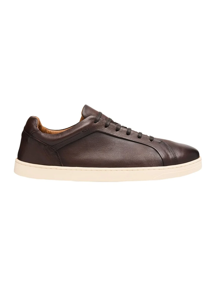 Men's Soft Leather Low-Top Sneakers Men's Soft Leather Low-Top Sneakers