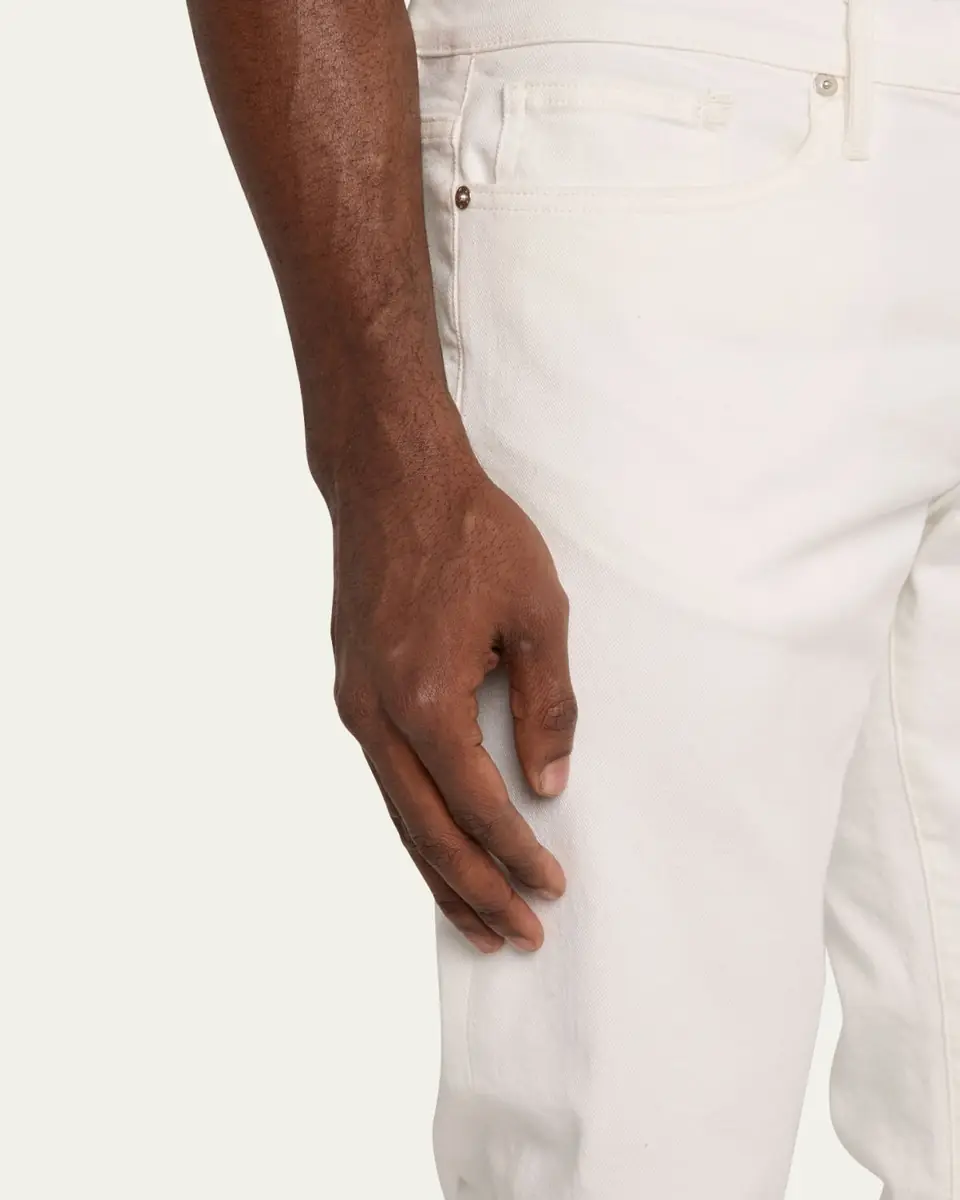 FRAME Men's Slim Five-Pocket Pants | Thumbnail 9