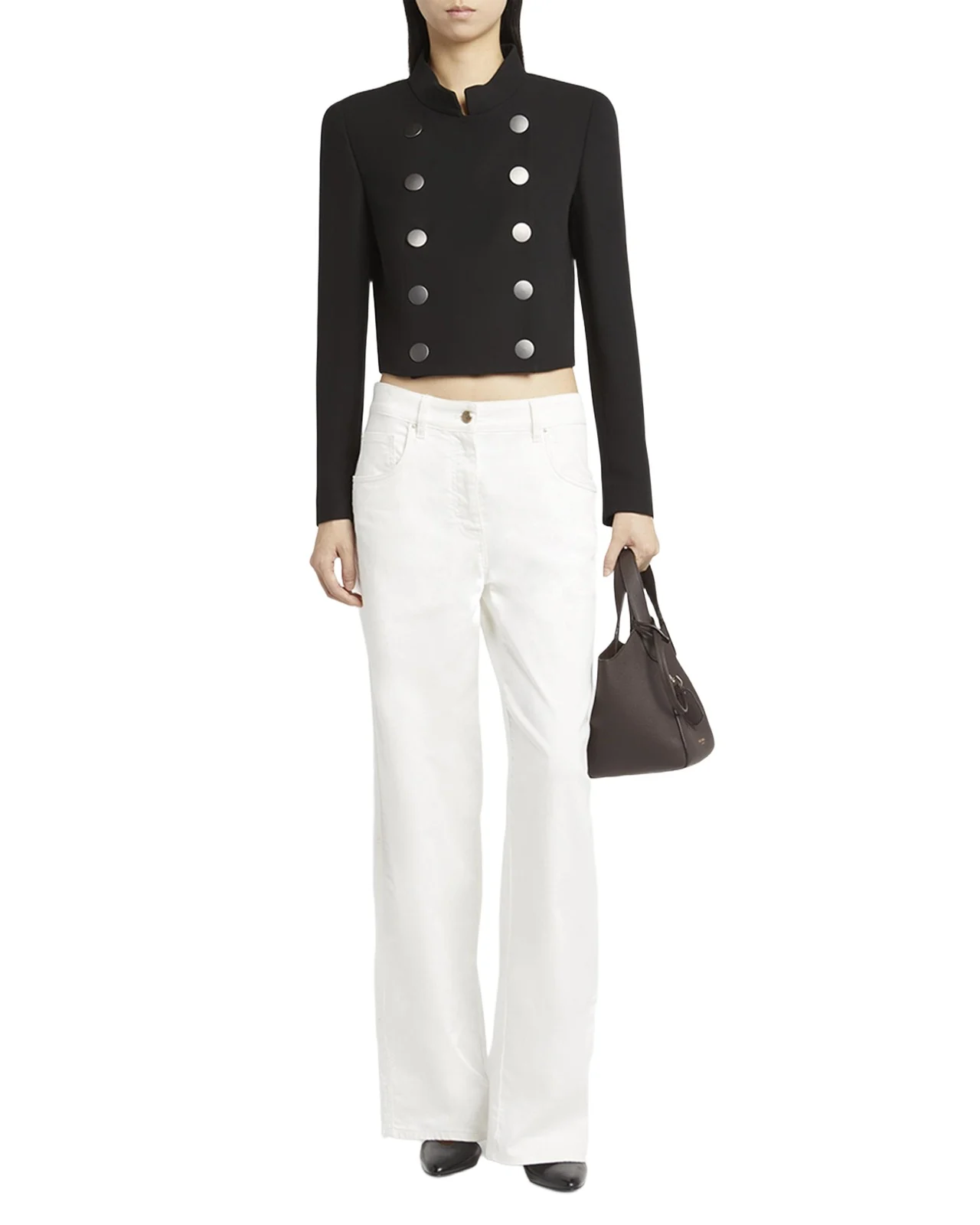 Wide Leg Stretch-Cotton Jeans Wide Leg Stretch-Cotton Jeans