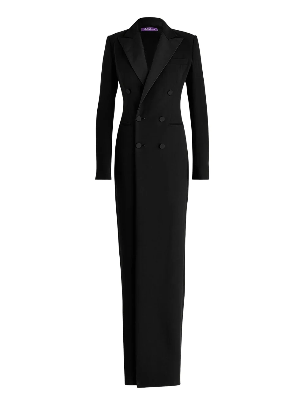 Kristian Silk Tuxedo Dress