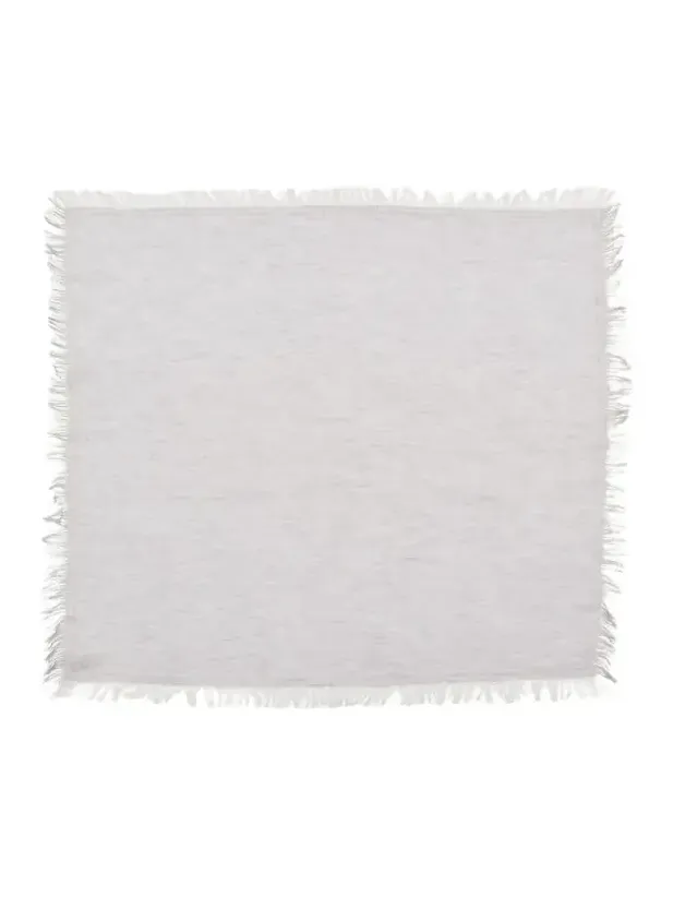 Kim Seybert Chambray Fringe Napkin