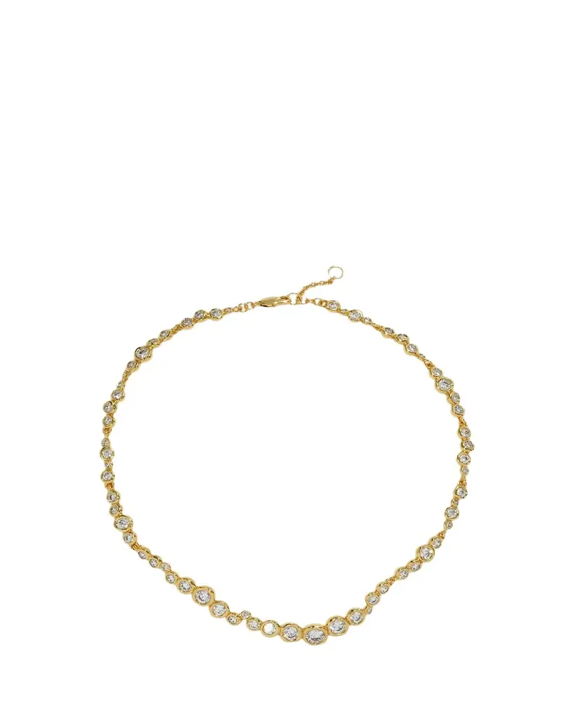 ALEXIS BITTAR Asterales Gold CZ All Around Necklace | Image 1 ALEXIS BITTAR Asterales Gold CZ All Around Necklace | Image 1