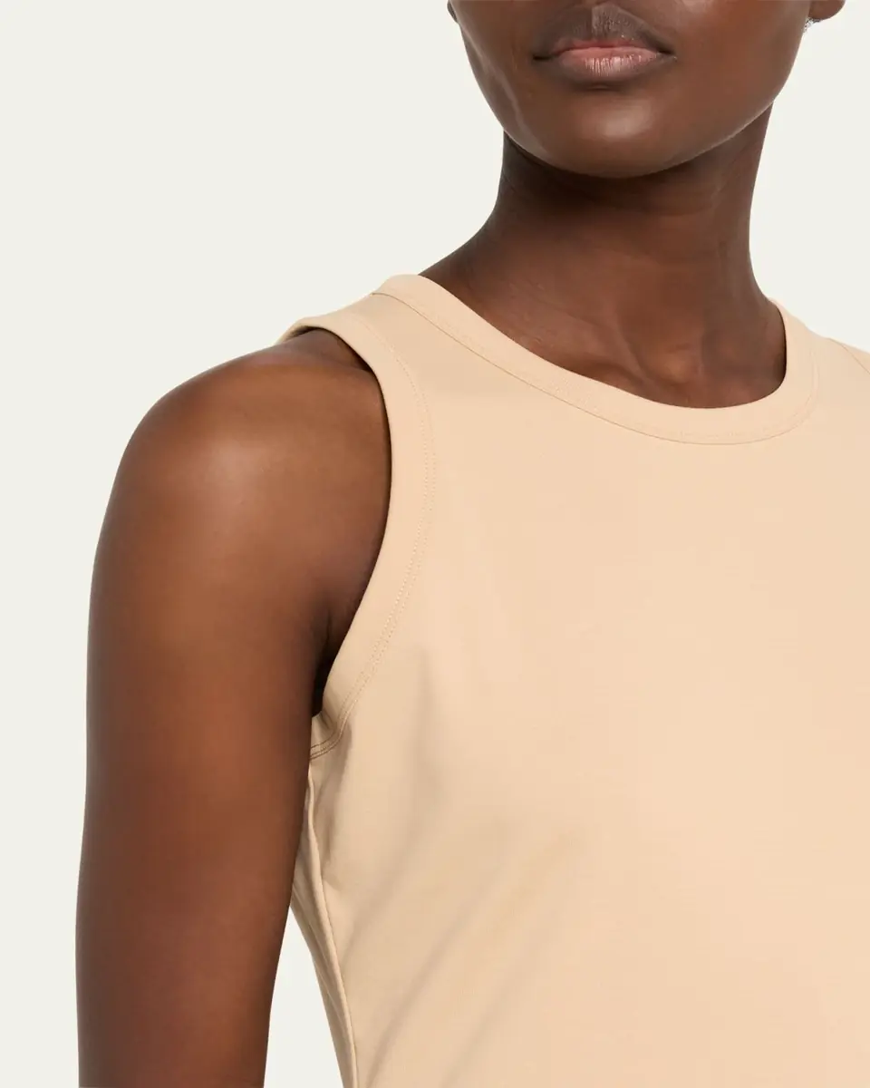 Lafayette 148 New York Swiss Cotton Rib Racerback Tank | Thumbnail 20