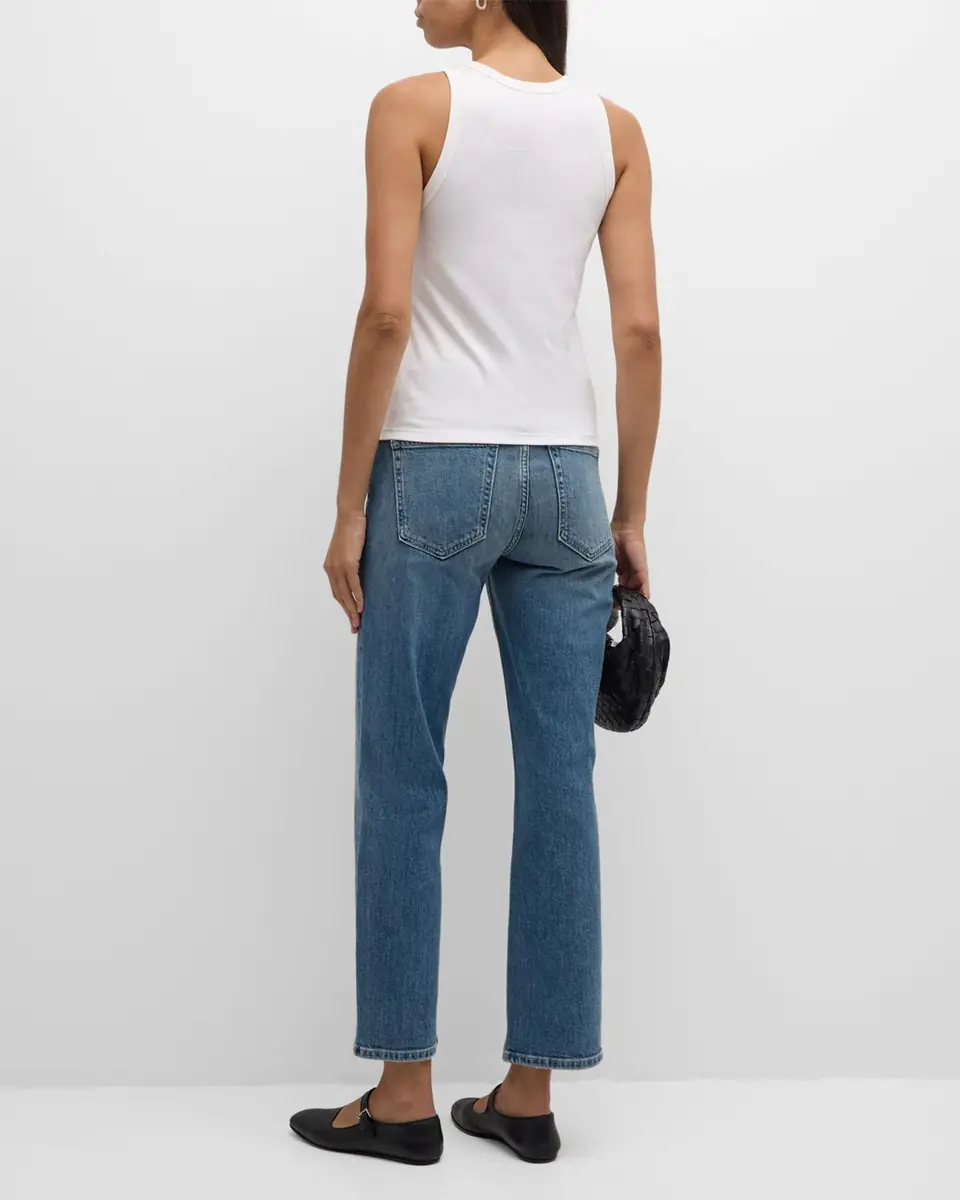 Lafayette 148 New York Swiss Cotton Rib Racerback Tank | Thumbnail 25