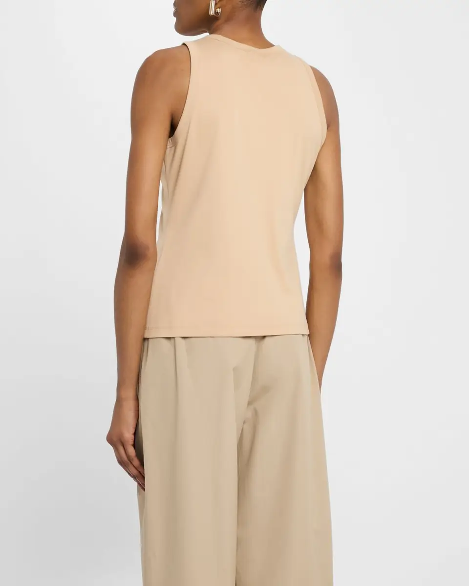 Lafayette 148 New York Swiss Cotton Rib Racerback Tank | Thumbnail 28