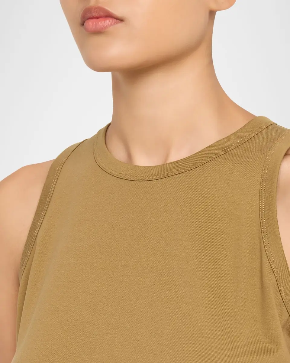 Lafayette 148 New York Swiss Cotton Rib Racerback Tank | Thumbnail 35