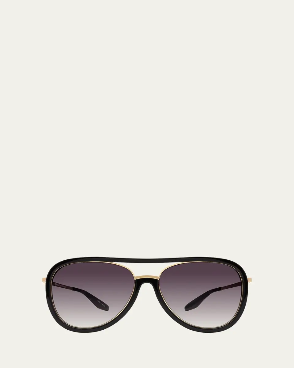 Barton Perreira Fossett Aviator Sunglasses | Thumbnail 3 Barton Perreira Fossett Aviator Sunglasses | Thumbnail 3