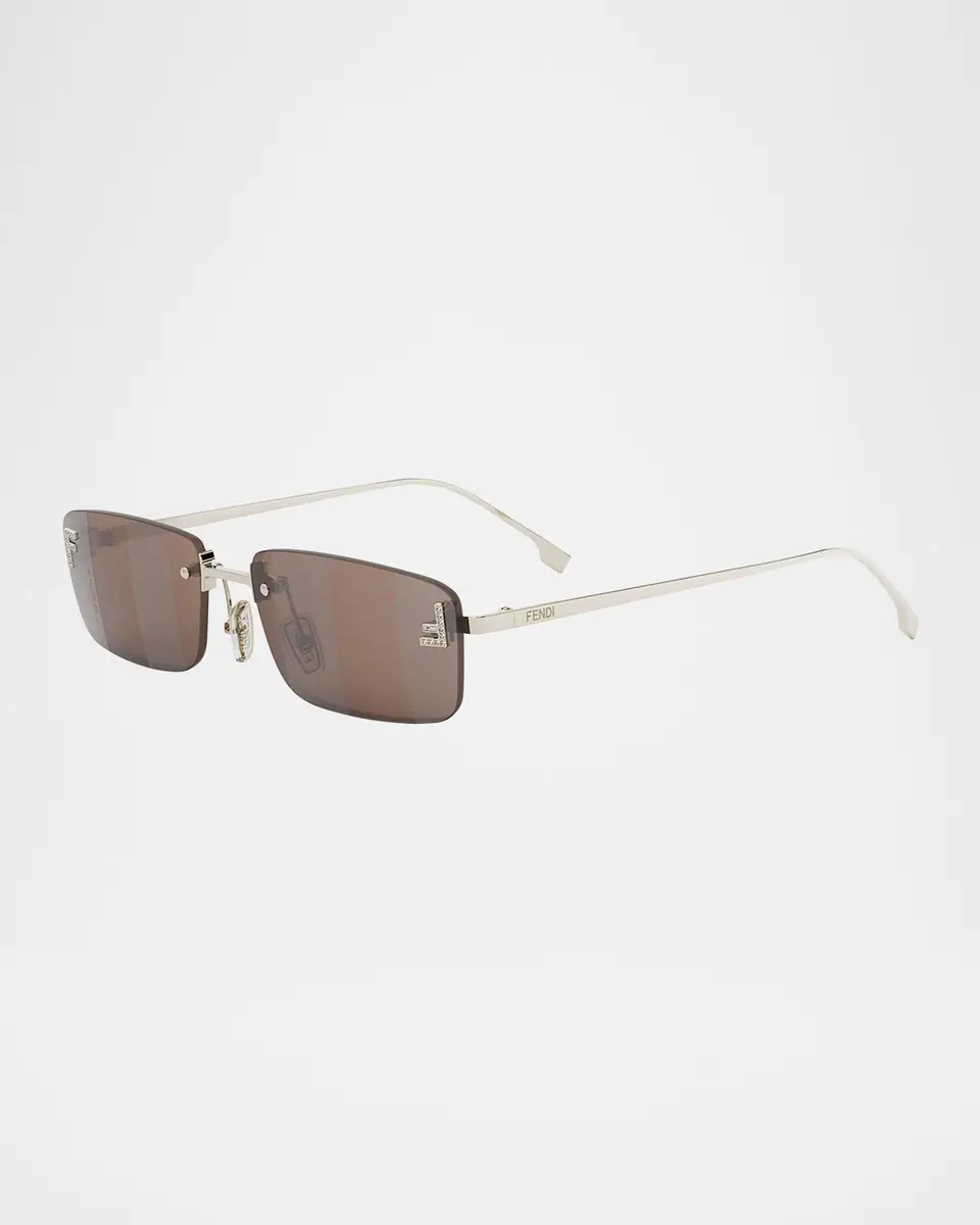 Fendi First Crystalized Logo Sunglasses | Thumbnail 2