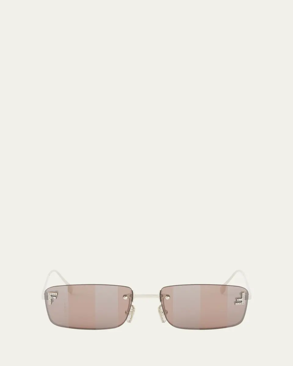 Fendi First Crystalized Logo Sunglasses | Thumbnail 5