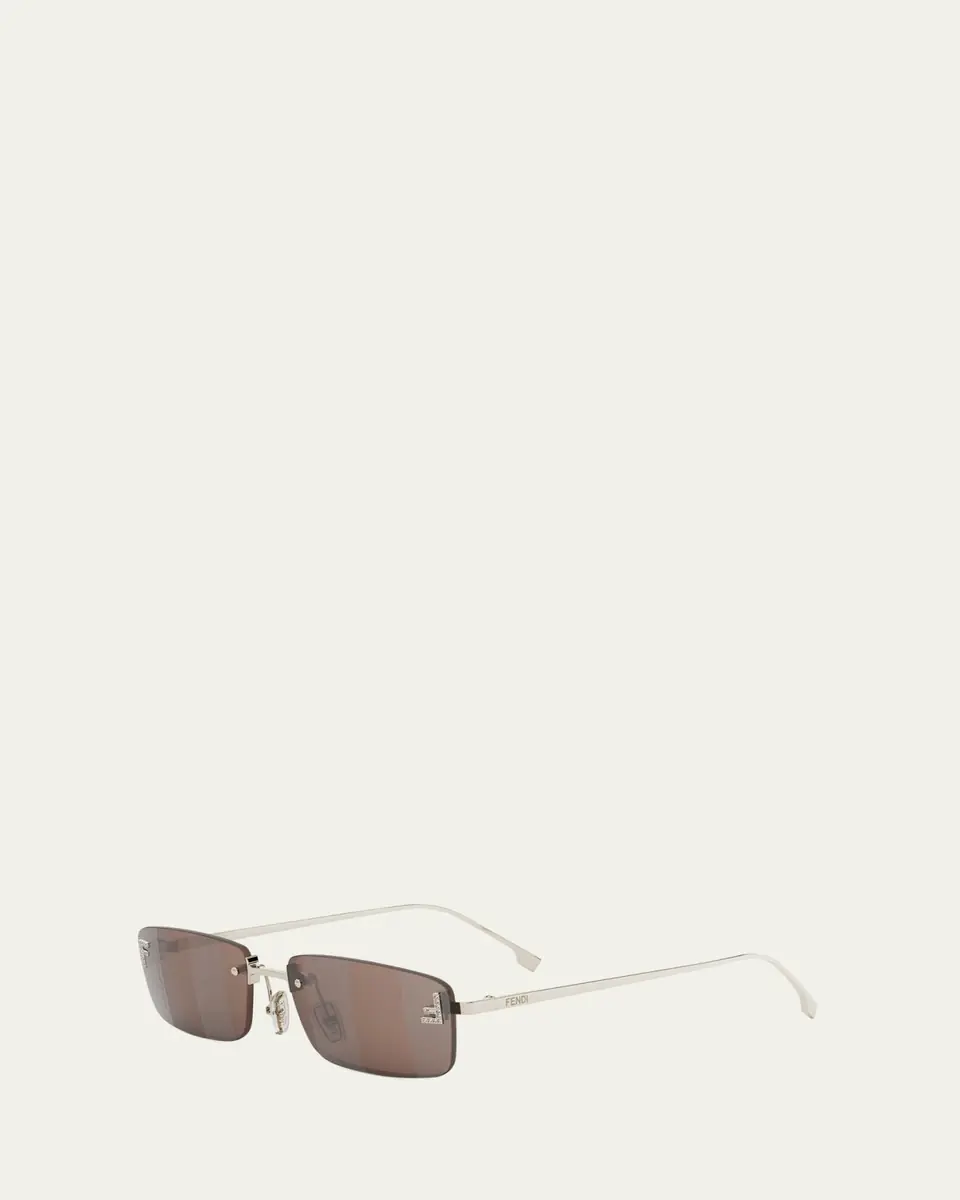 Fendi First Crystalized Logo Sunglasses | Thumbnail 6