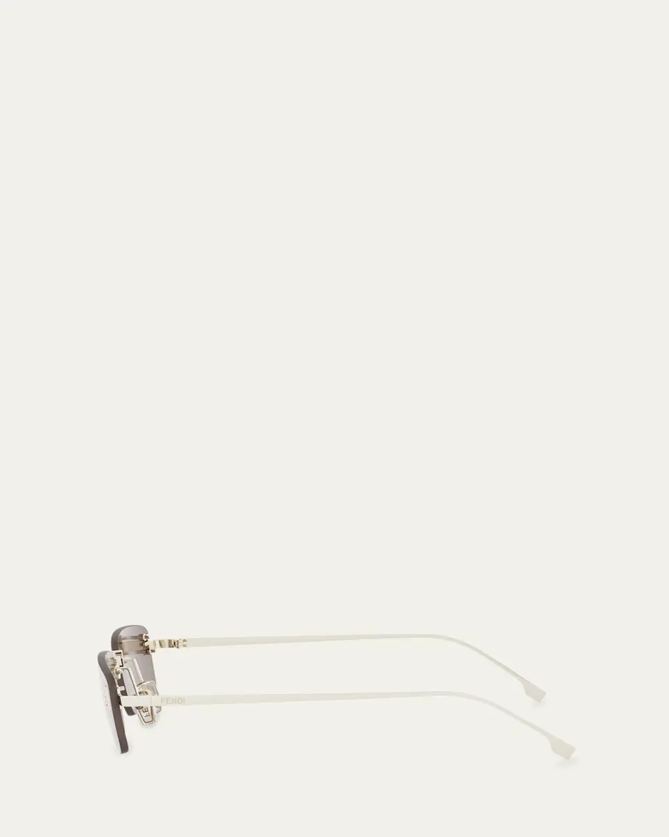Fendi First Crystalized Logo Sunglasses | Thumbnail 7