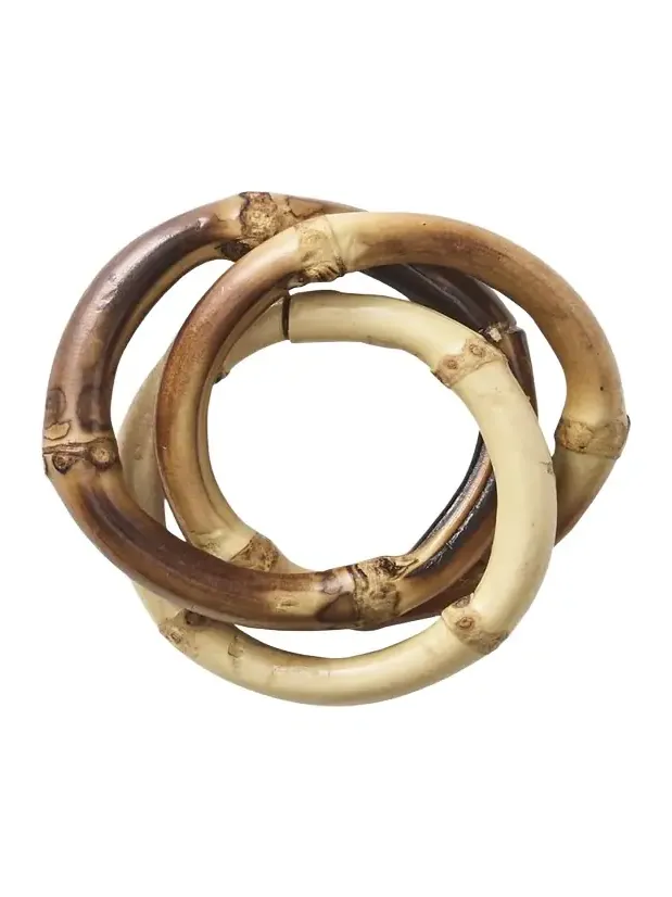Kim Seybert Bamboo Trinity Napkin Ring